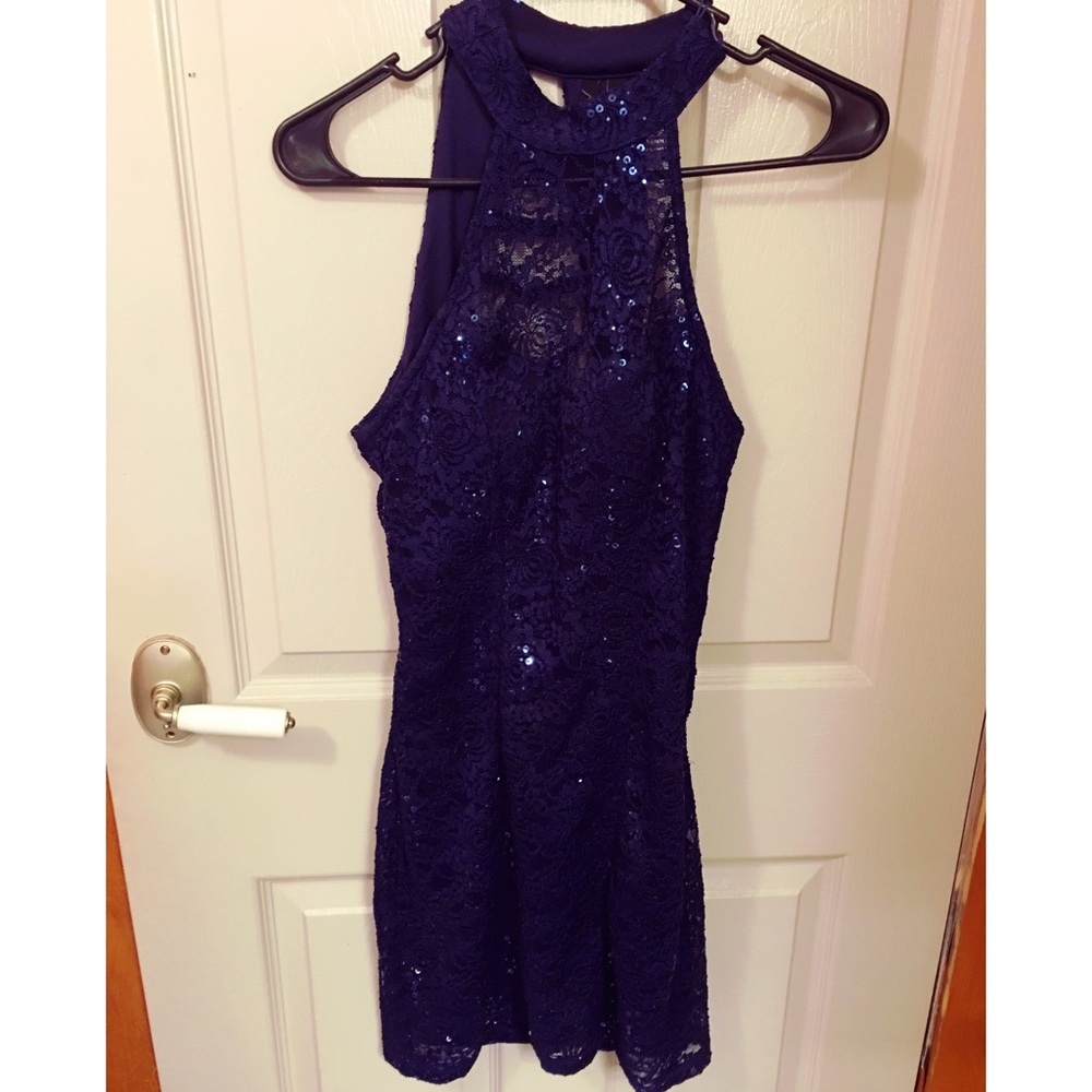 Navy Speechless dress, size 5